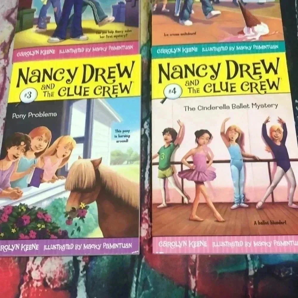 Nancy Drew and the clue crew 4 book‎ set